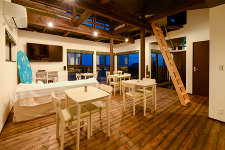 三国サンセットビーチ沿いカフェ＆ペンション kahuna（カフナ）